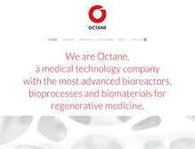 Tablet Screenshot of octaneco.com